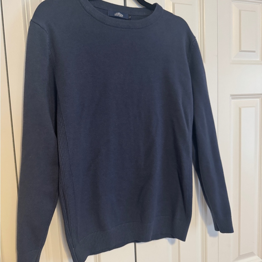 Men's Navy Crewneck Sweater